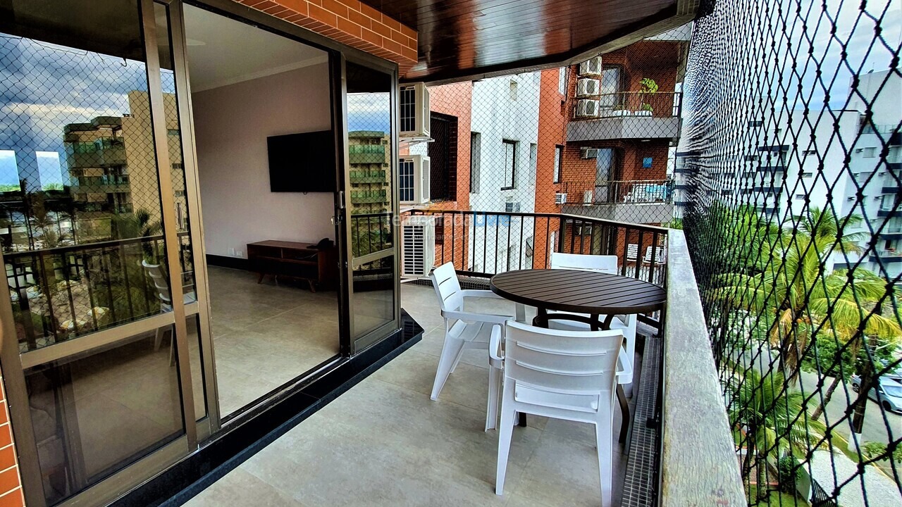 Apartamento para aluguel de temporada em Bertioga (Riviera de São Lourenço)