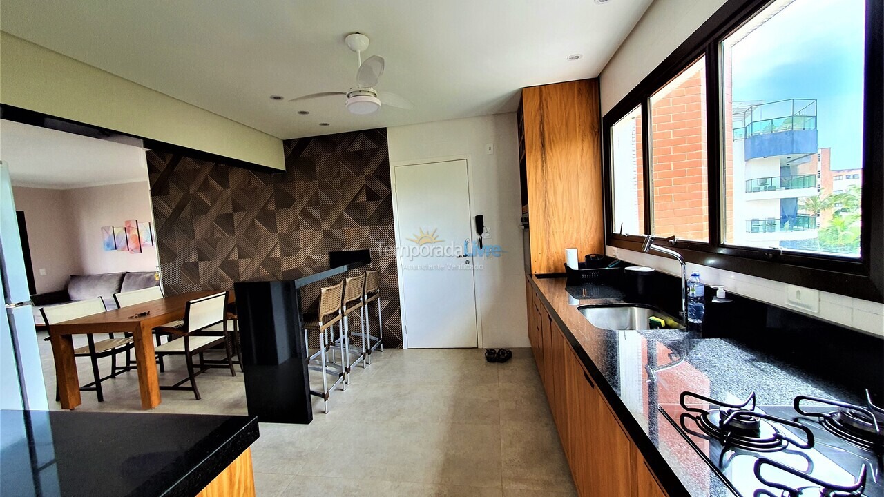 Apartamento para aluguel de temporada em Bertioga (Riviera de São Lourenço)