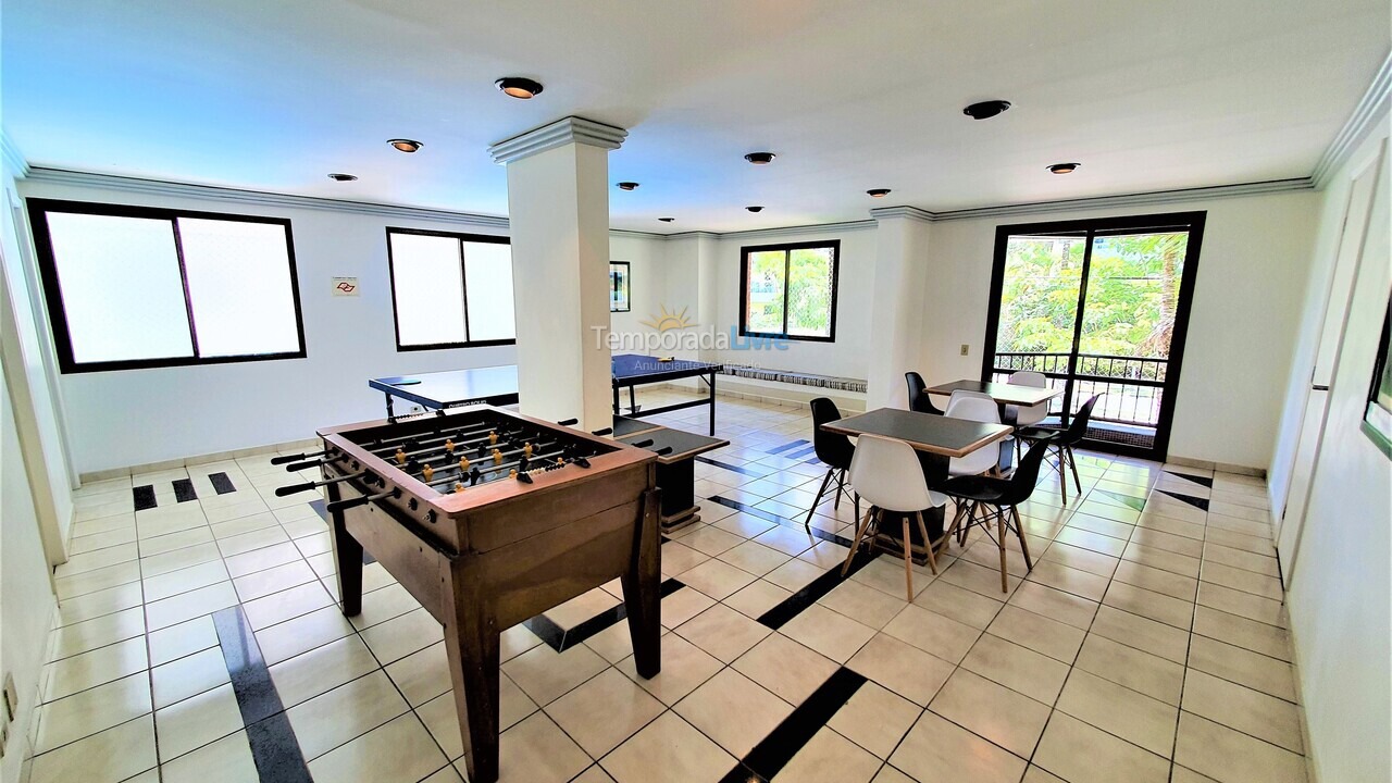 Apartamento para aluguel de temporada em Bertioga (Riviera de São Lourenço)