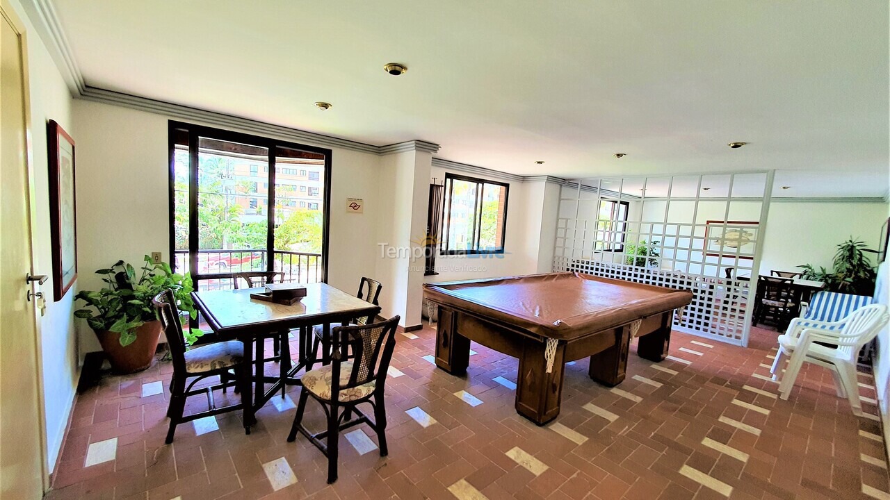 Apartamento para aluguel de temporada em Bertioga (Riviera de São Lourenço)