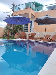 Serra Negra, pleasant house with pool