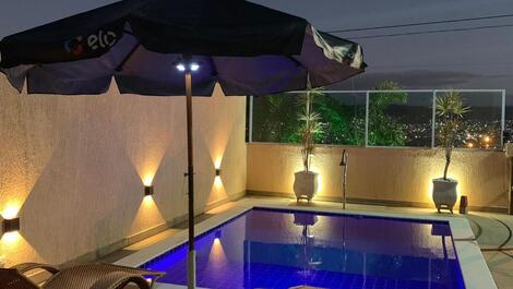 Serra Negra, pleasant house with pool