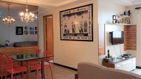 Apartamento amueblado, 3 dormitorios, con Wi-fi, Praia de Cabo Branco PB-Brasil