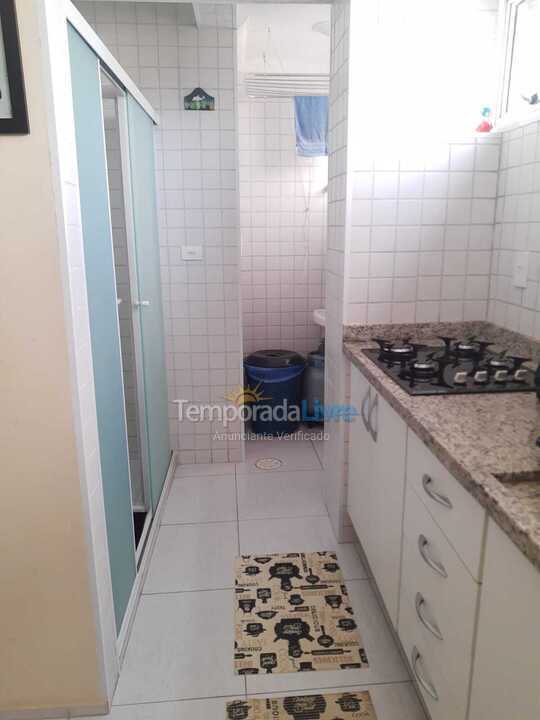 Apartamento para aluguel de temporada em Guarujá (Enseada)