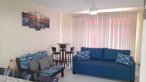 Lindo Apto na Enseada com wi-fi a 300m da Praia