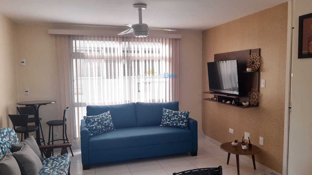 Apartamento para aluguel de temporada em Guarujá (Enseada)