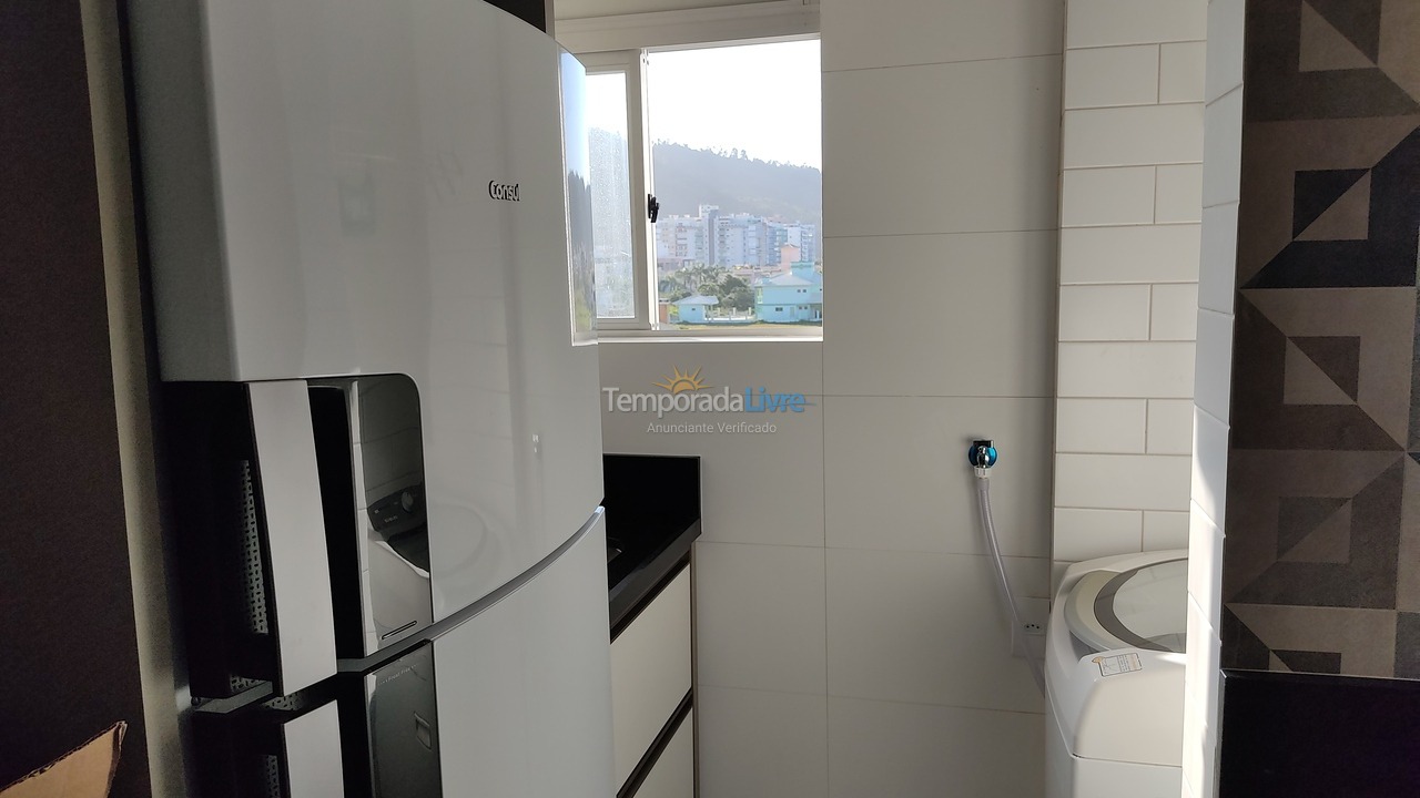 Apartment for vacation rental in Governador Celso Ramos (Praia de Palmas)