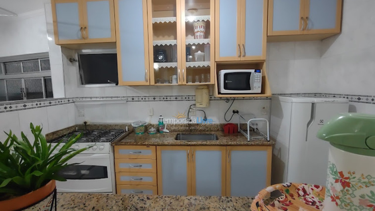 Apartment for vacation rental in Guarujá (Enseada)