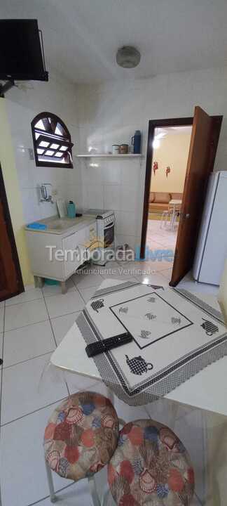 Apartment for vacation rental in Caraguatatuba (Prainha)