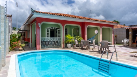 Casa en el centro de Porto de Galinhas, a 5 minutos de piscinas naturales - Capacidad para 18 personas