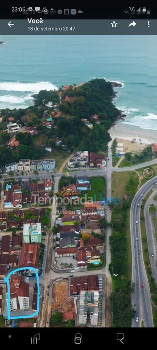 Apartamento para alquiler de vacaciones em Ubatuba (Praia Grande)