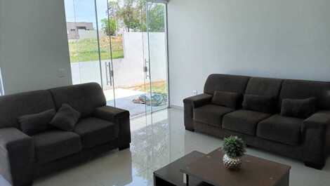 Sala - linda e confortável