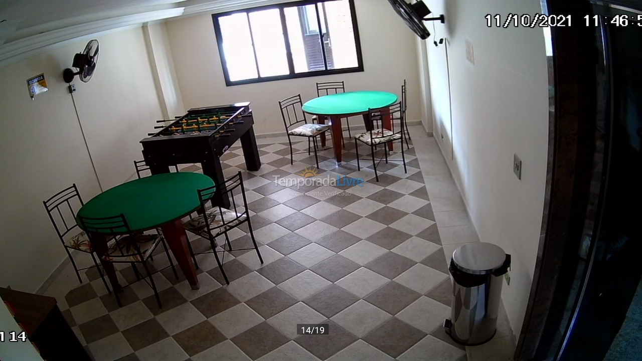 Apartamento para aluguel de temporada em Praia Grande (Vila Tupi)