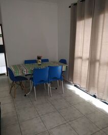 Apto 2 sacadas com vista para o mar praia grande vila tupi