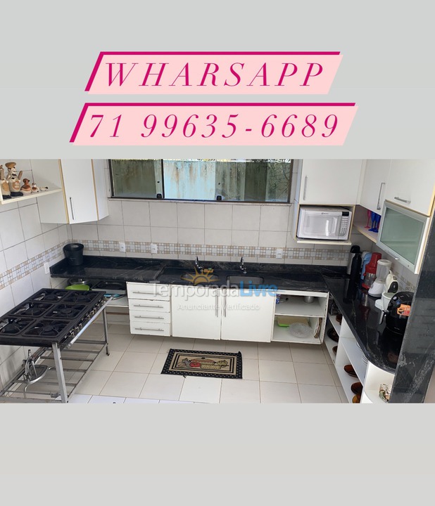 Casa para alquiler de vacaciones em Camaçari (Praia de Guarajuba)