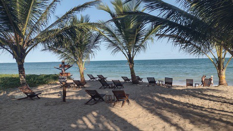 I rent a 3/4 house, one suite, close to the beach in Tairu, Vera Cruz-Ba