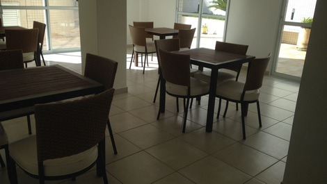 Vistaparcial de um dos 4 salões de festa