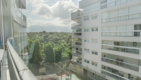 Varanda vista da mata