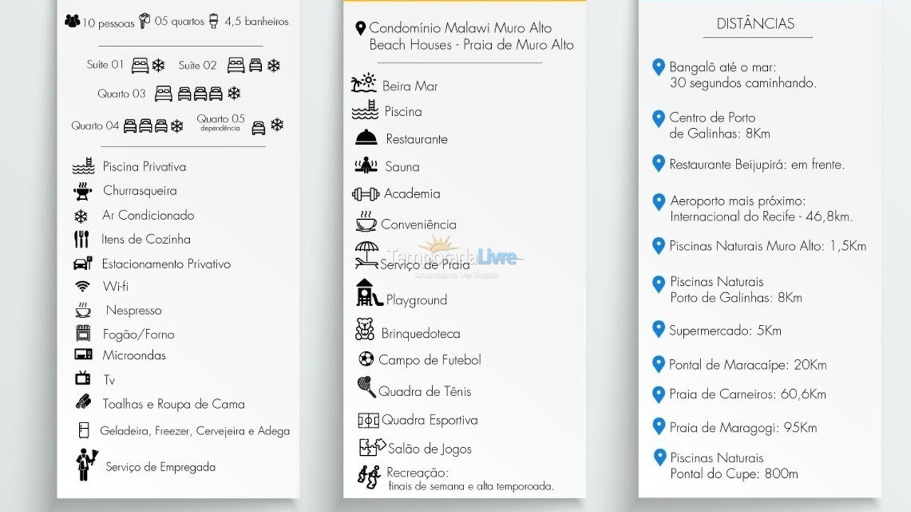 House for vacation rental in Ipojuca (Praia de Muro Alto)