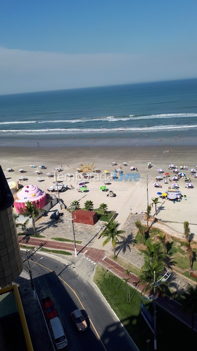 Apartment for vacation rental in Praia Grande (Praia do Caiçara)