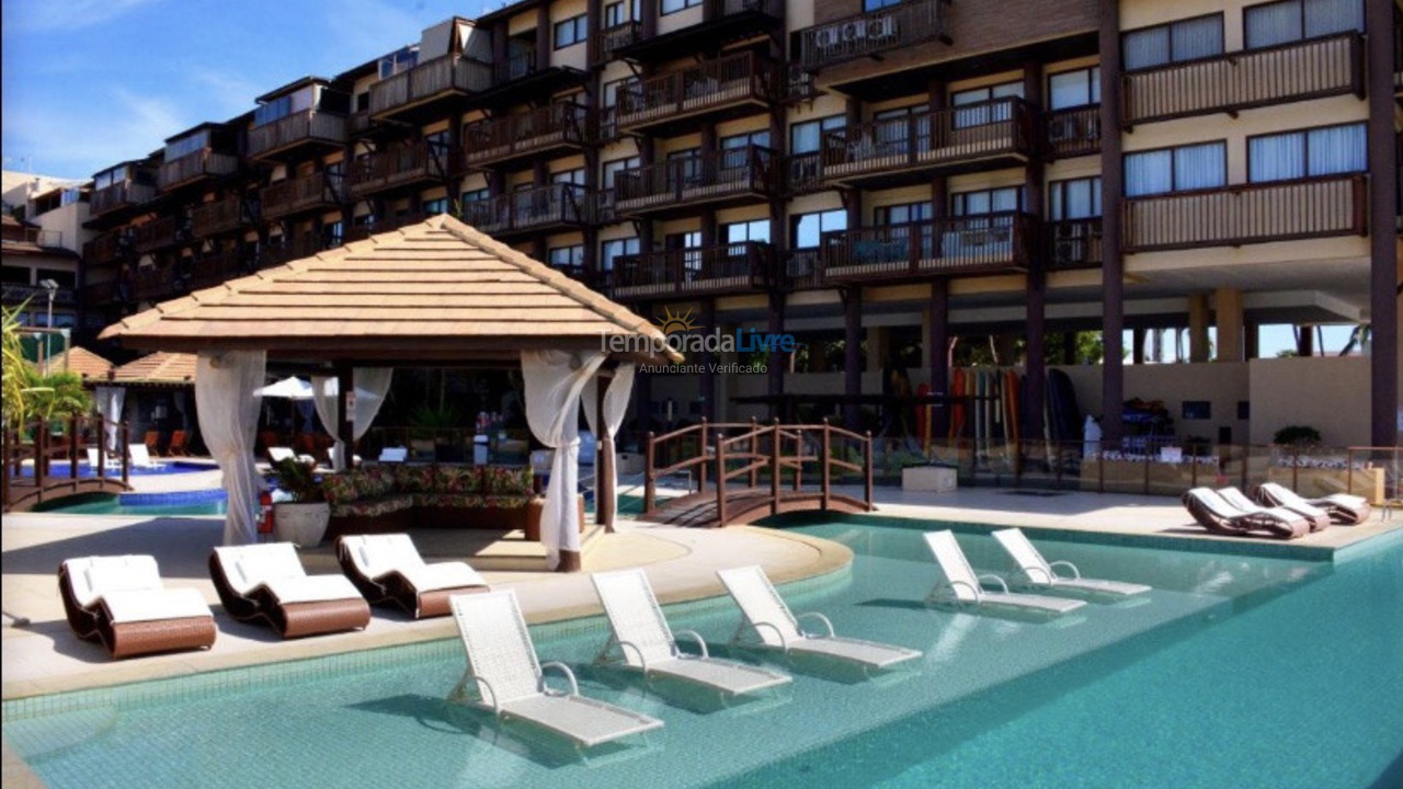 Apartamento para aluguel de temporada em Barra de São Miguel (Lot Rec dos Caetes)