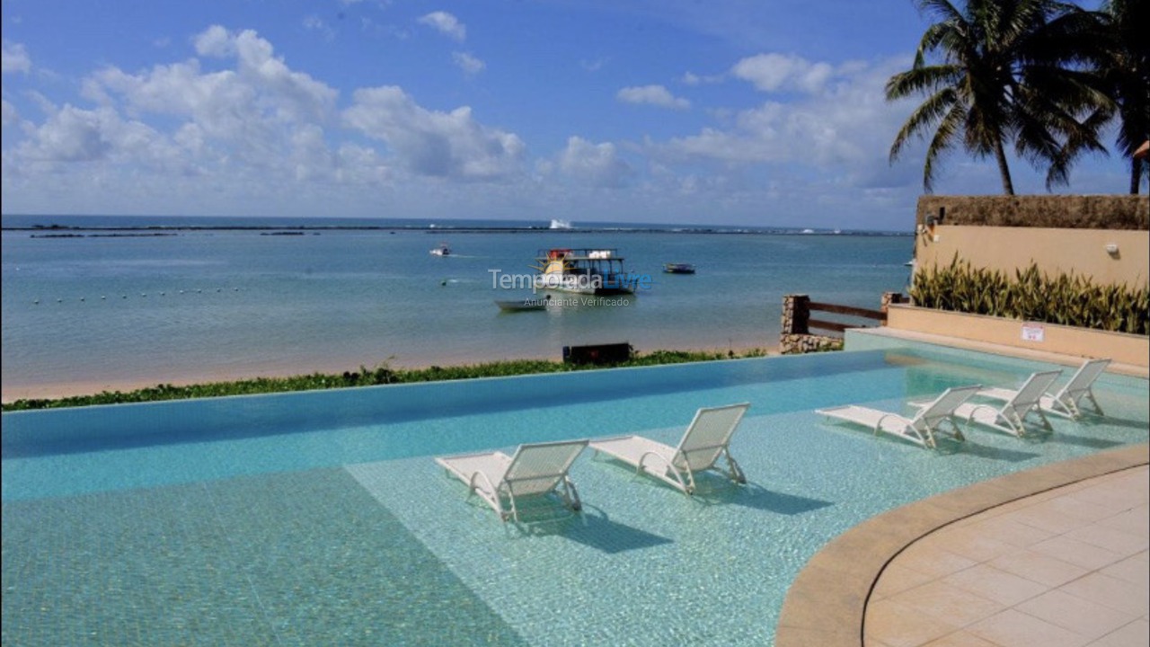 Apartamento para aluguel de temporada em Barra de São Miguel (Lot Rec dos Caetes)