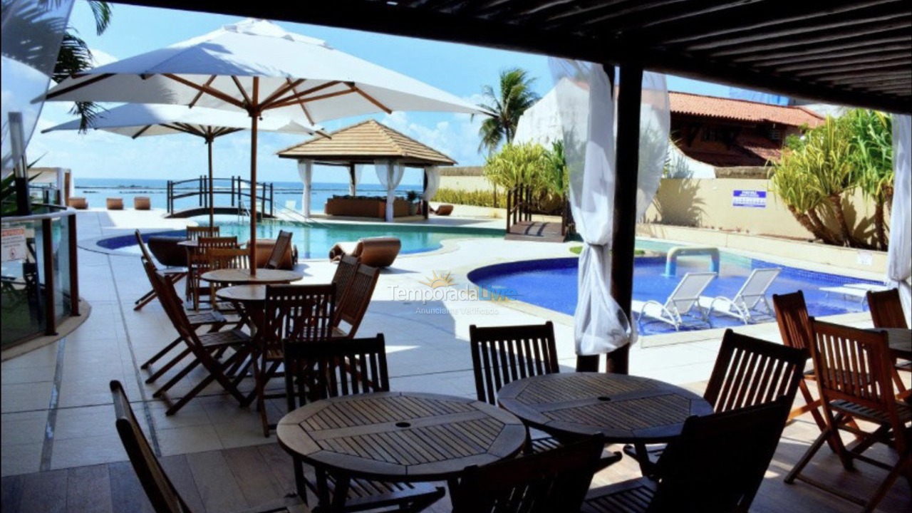 Apartamento para aluguel de temporada em Barra de São Miguel (Lot Rec dos Caetes)