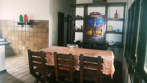 Casa frente al mar con aire acondicionado y piscina.