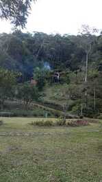 Vista frontal do sítio