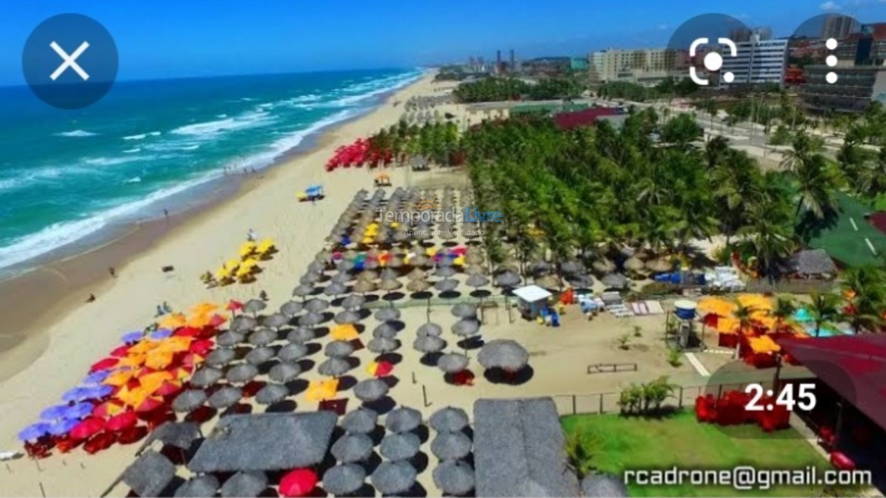 Apartamento para aluguel de temporada em Fortaleza (Praia do Futuro)