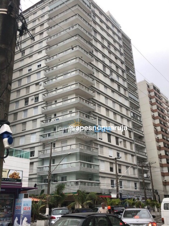 Apartamento para aluguel de temporada em Guarujá (Pitangueiras)