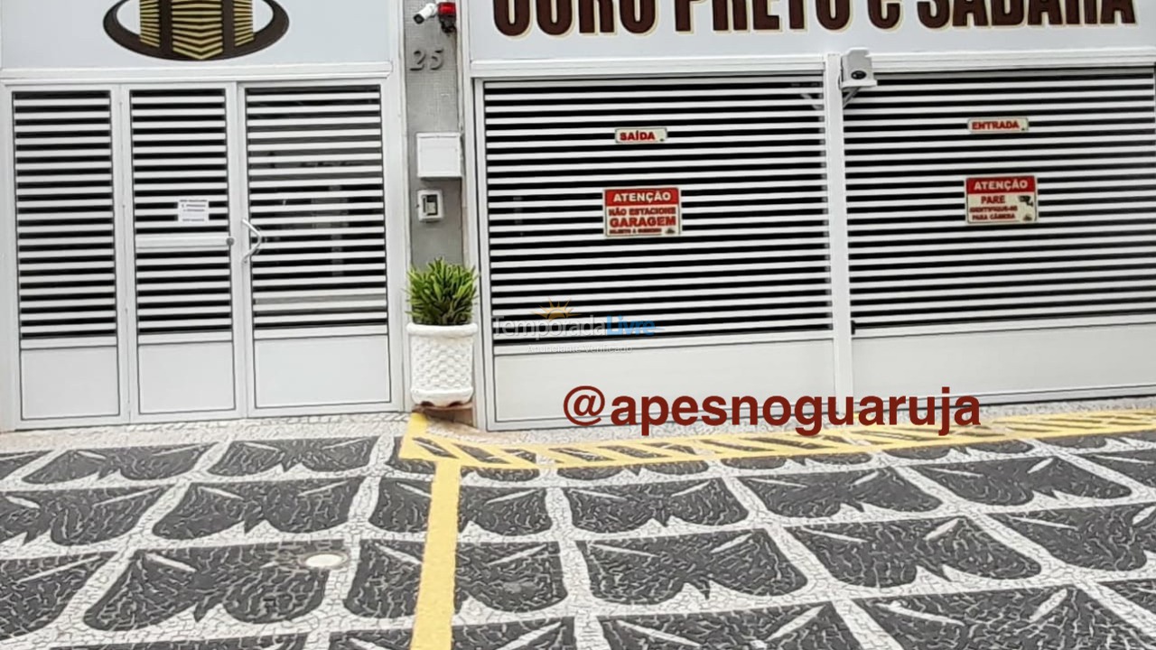 Apartamento para aluguel de temporada em Guarujá (Pitangueiras)