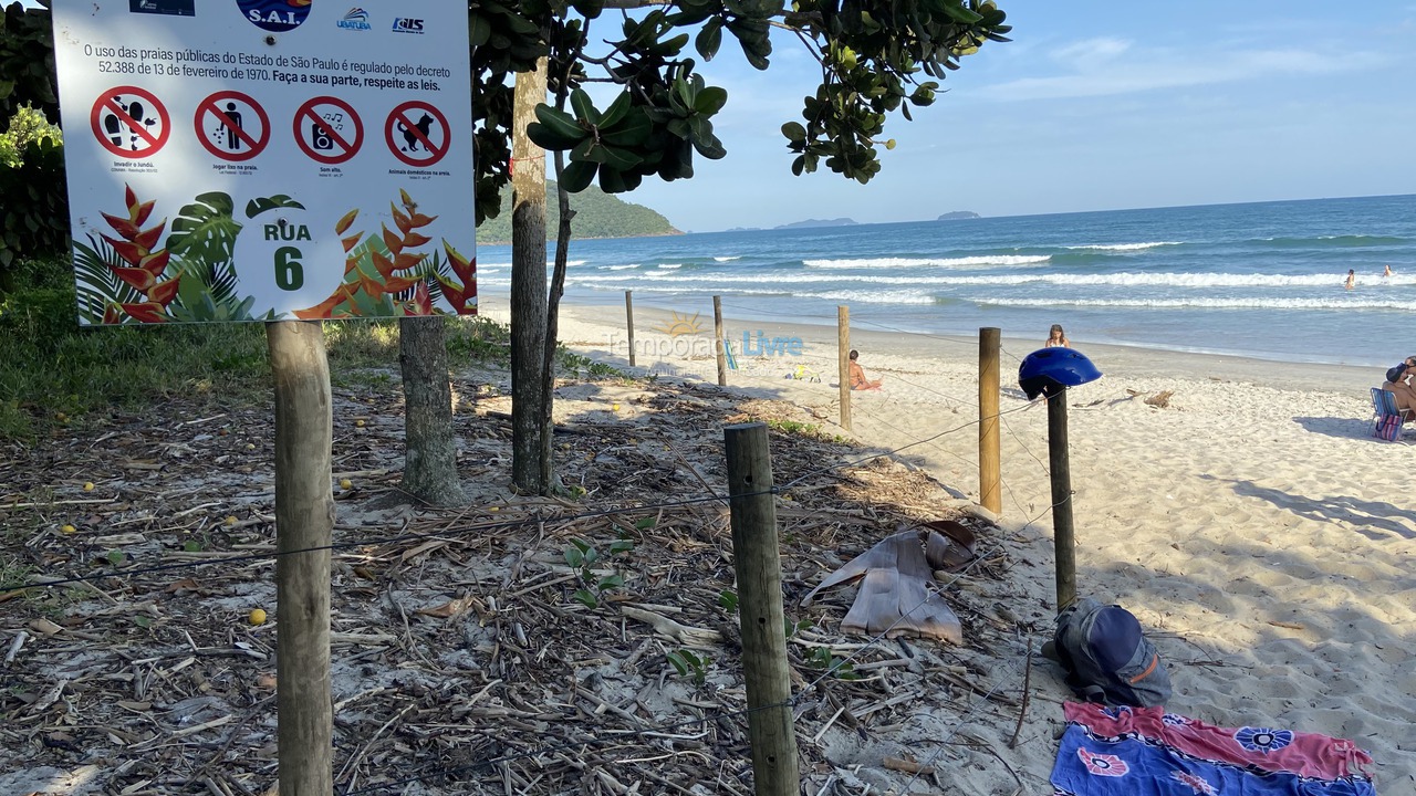 House for vacation rental in Ubatuba (Praia de Itamambuca)