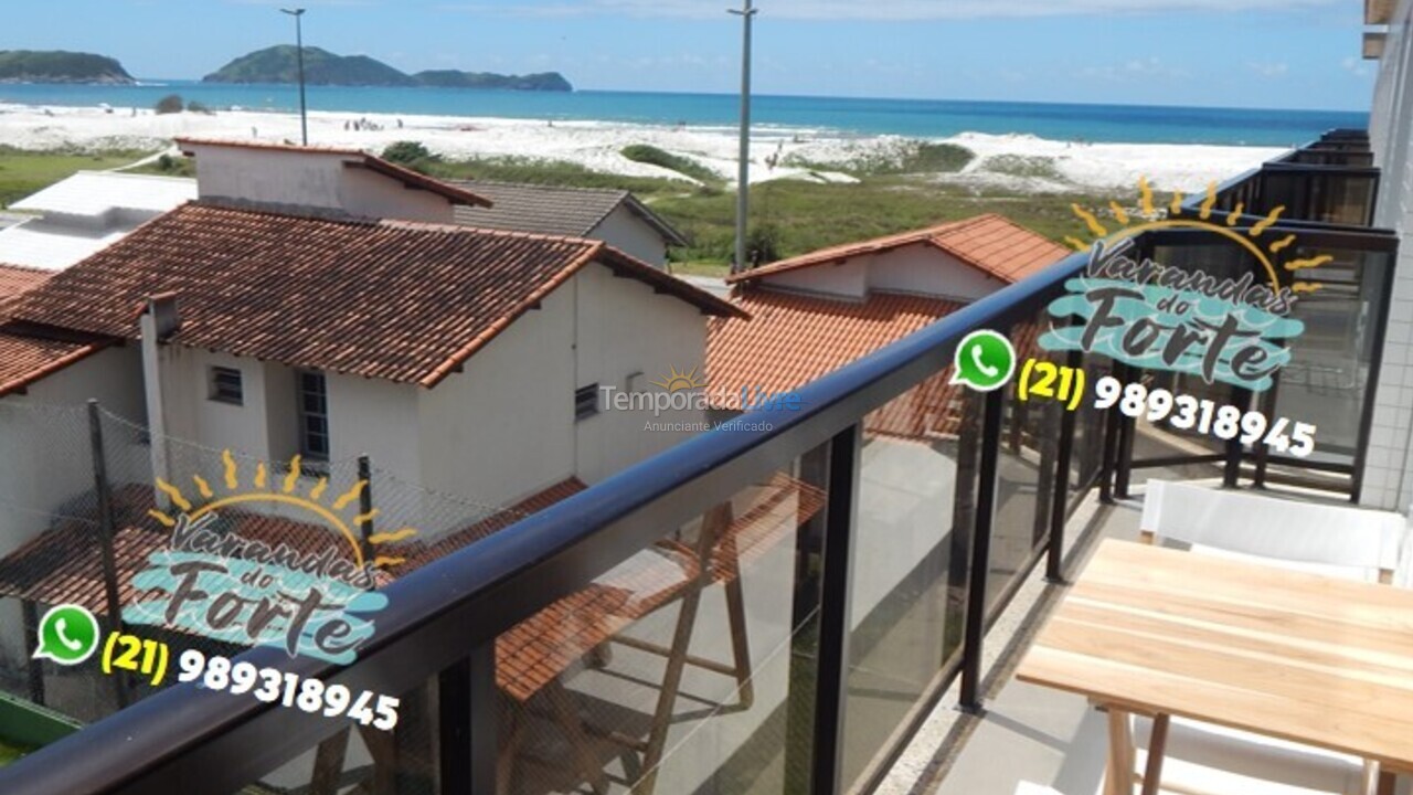 Apartamento para alquiler de vacaciones em Cabo Frio (Praia do Forte)