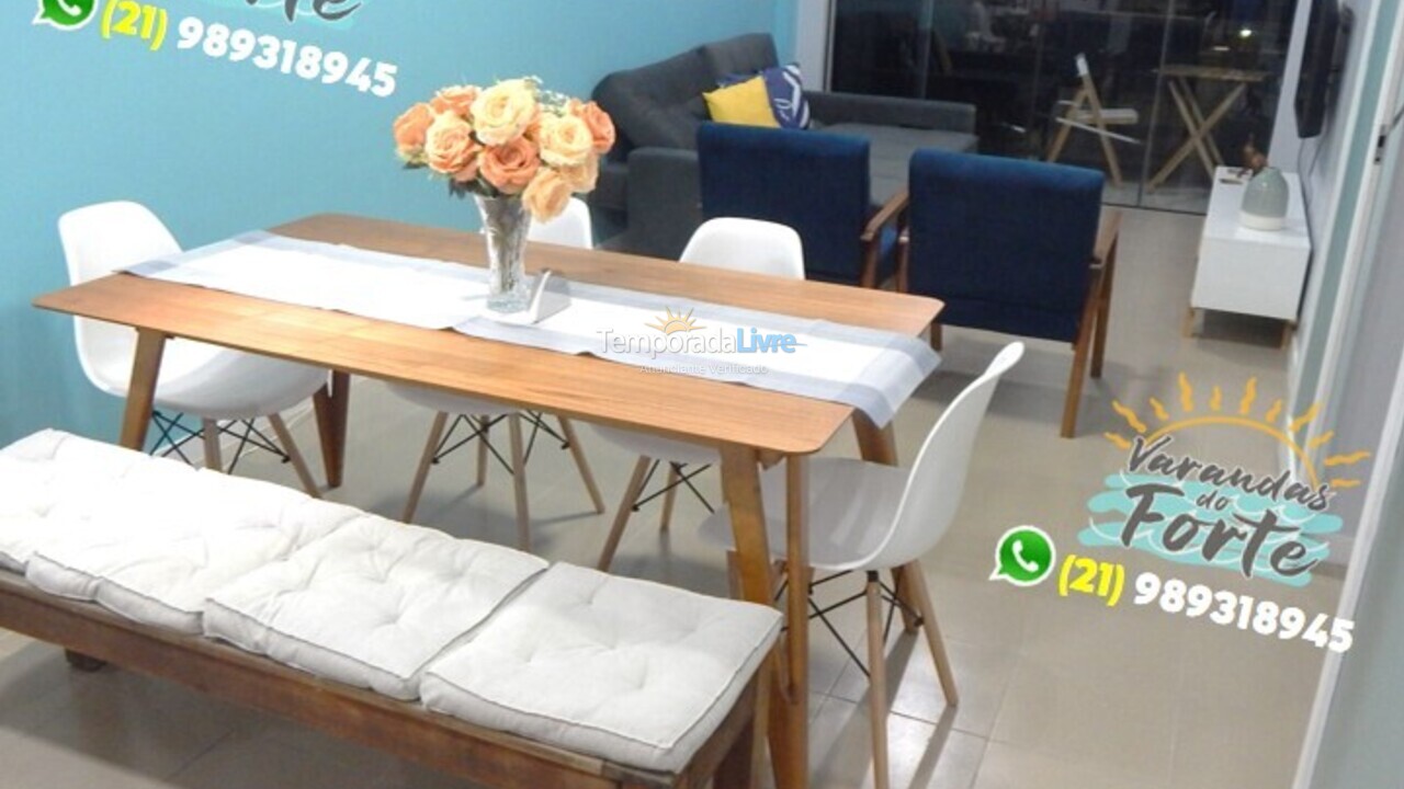 Apartamento para alquiler de vacaciones em Cabo Frio (Praia do Forte)