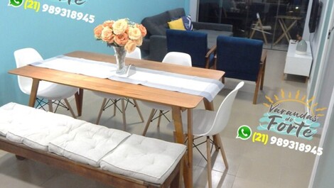 Apartamento de 2 dormitorios frente al mar con vistas - Praia do Forte