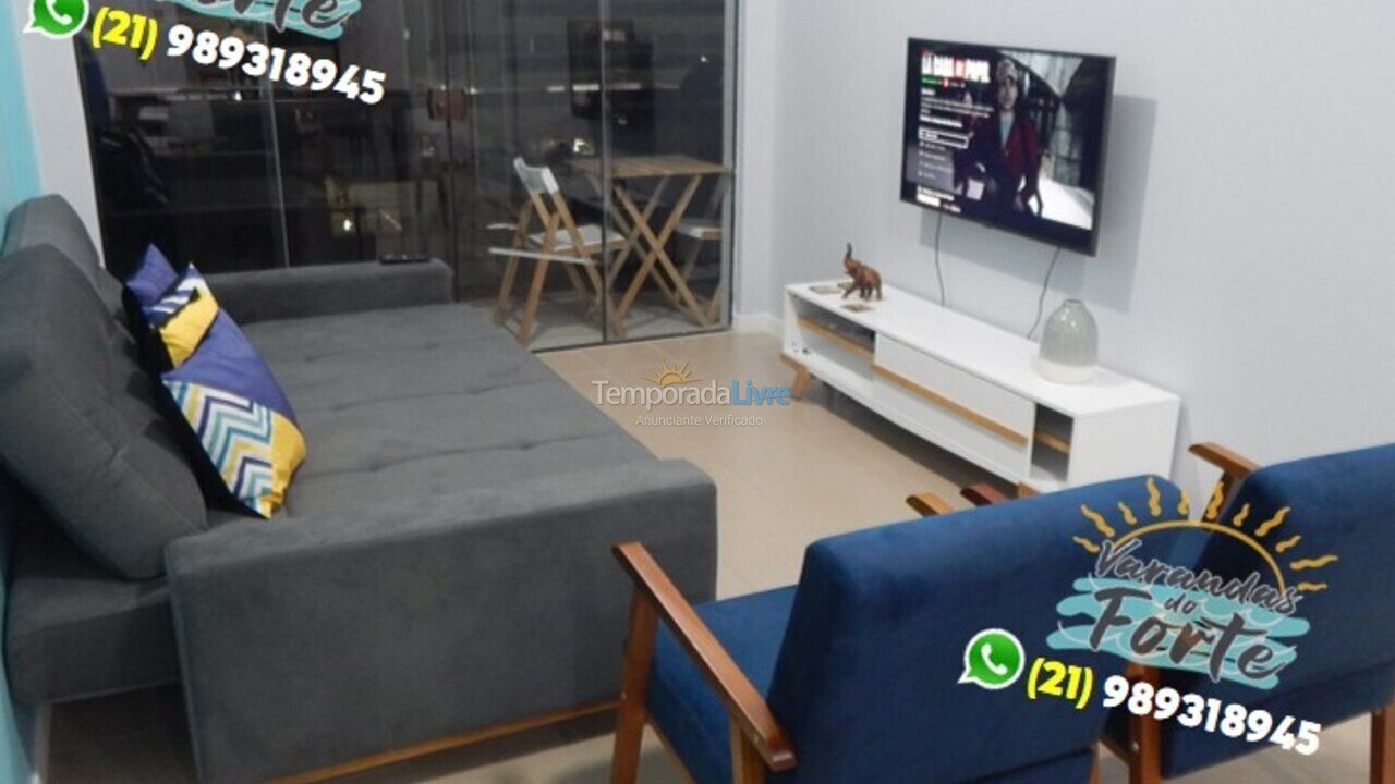 Apartamento para alquiler de vacaciones em Cabo Frio (Praia do Forte)