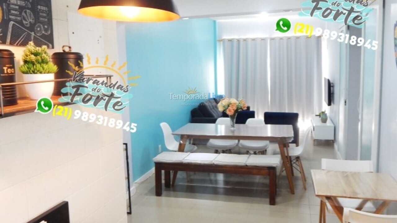 Apartamento para alquiler de vacaciones em Cabo Frio (Praia do Forte)