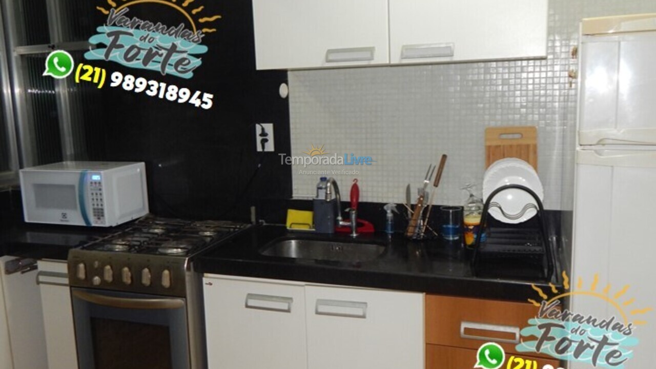 Apartamento para alquiler de vacaciones em Cabo Frio (Praia do Forte)