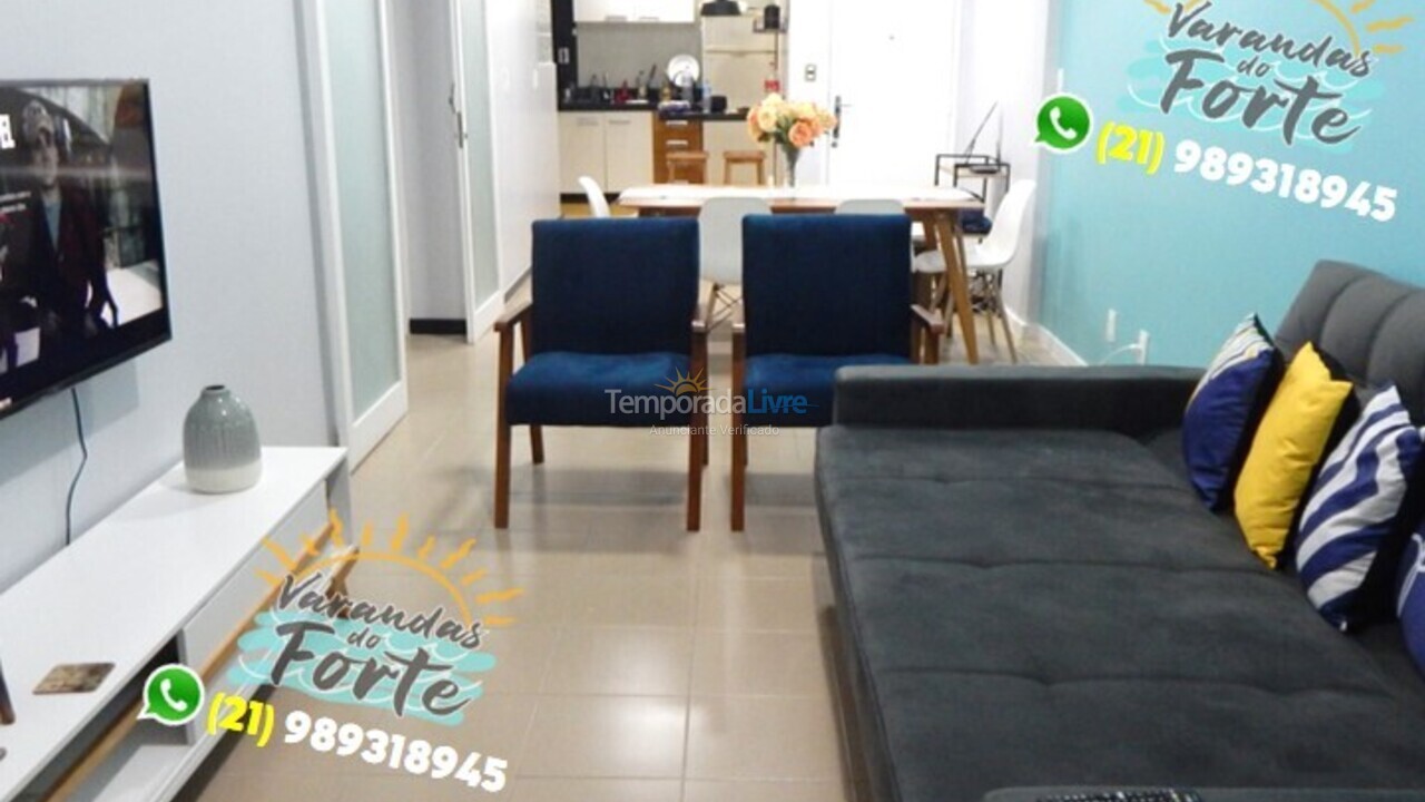 Apartamento para alquiler de vacaciones em Cabo Frio (Praia do Forte)