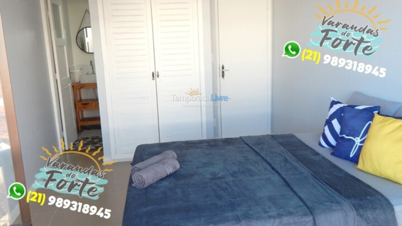 Apartamento para alquiler de vacaciones em Cabo Frio (Praia do Forte)
