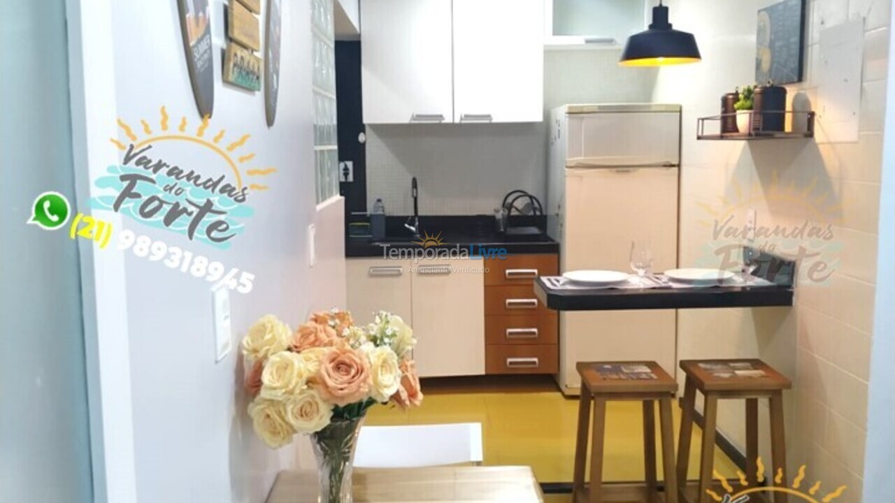 Apartamento para alquiler de vacaciones em Cabo Frio (Praia do Forte)