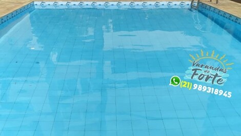 Apartamento de 2 dormitorios frente al mar con vistas - Praia do Forte