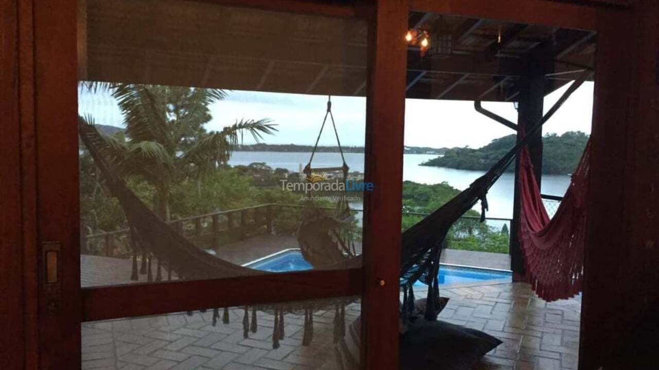 House for vacation rental in Florianópolis (Canto da Lagoa)
