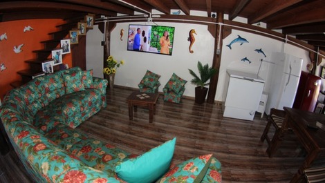 Casa de Playa Frente al Mar – Laguna / SC – ¡Lugar encantador!