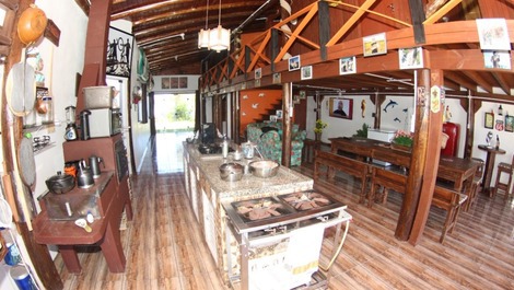 Casa de Playa Frente al Mar – Laguna / SC – ¡Lugar encantador!