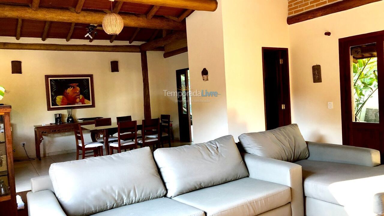 House for vacation rental in Ubatuba (Praia de Itamambuca)