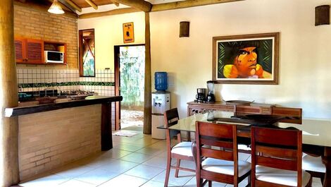 Cozinha e sala de jantar