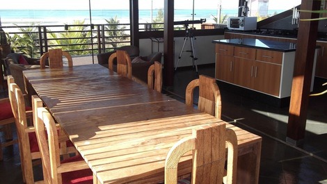 Exclusive house Frene al Mar in Imbituba 15 meters from la playa.