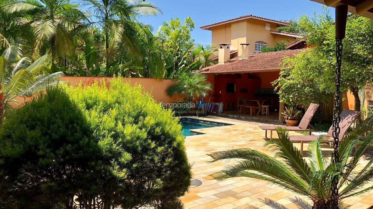 House for vacation rental in Ubatuba (Praia de Itamambuca)